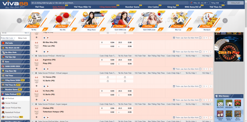 viva88 – cổng game saba